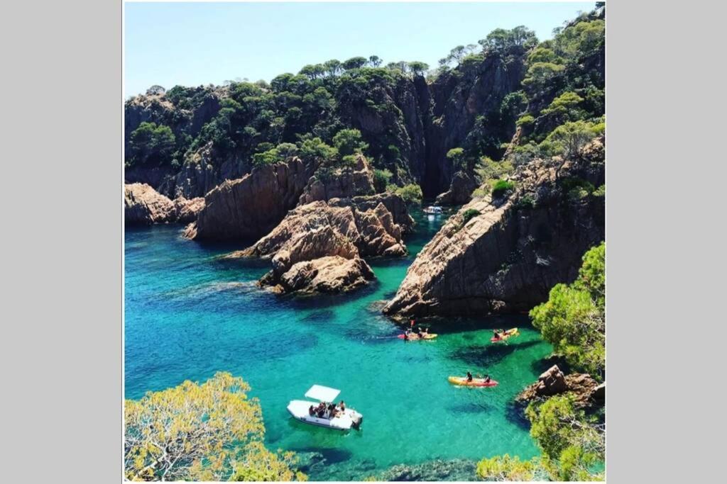 Nuevo Luminoso Apartamento Catalina A 80 Metros De La Playa Para 4 Personas Sant Feliu de Guíxols Buitenkant foto